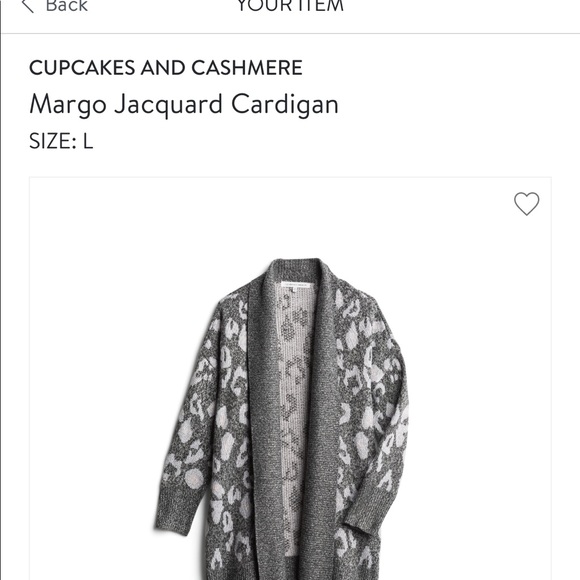 Cupcakes and Cashmere Cardigan - Picture 1 of 4